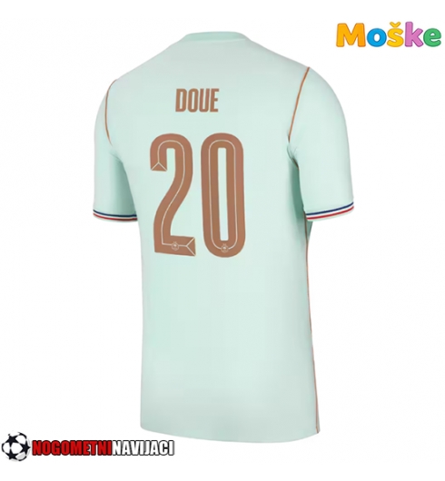 Moške Nogometnih dresov Francija Desire Doue #20 Gostujoči SP 2026 Kratki rokavi Moške Nogometnih dresov Francija Desire Doue #20 Gostujoči SP 2026 Kratki rokavi